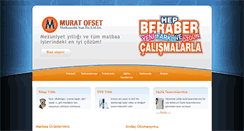 Desktop Screenshot of muratofsetmatbaa.com